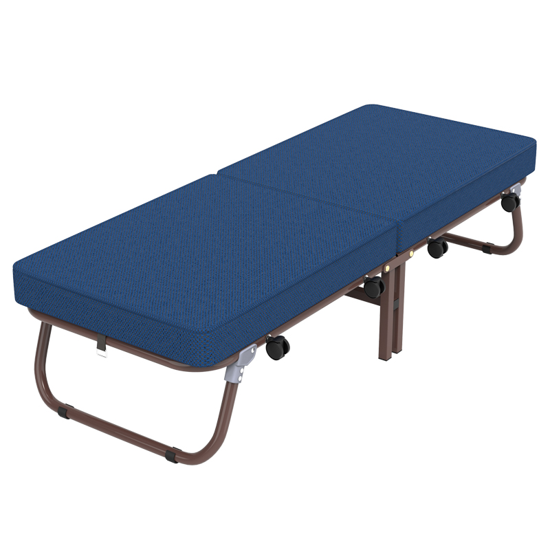 折叠床单人折叠沙发床两用家用多功能午休办公午睡简易加固硬板床