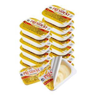 总统黄油粒10g*10烘焙雪花酥小包装家用煎牛排食用动物淡味油材料