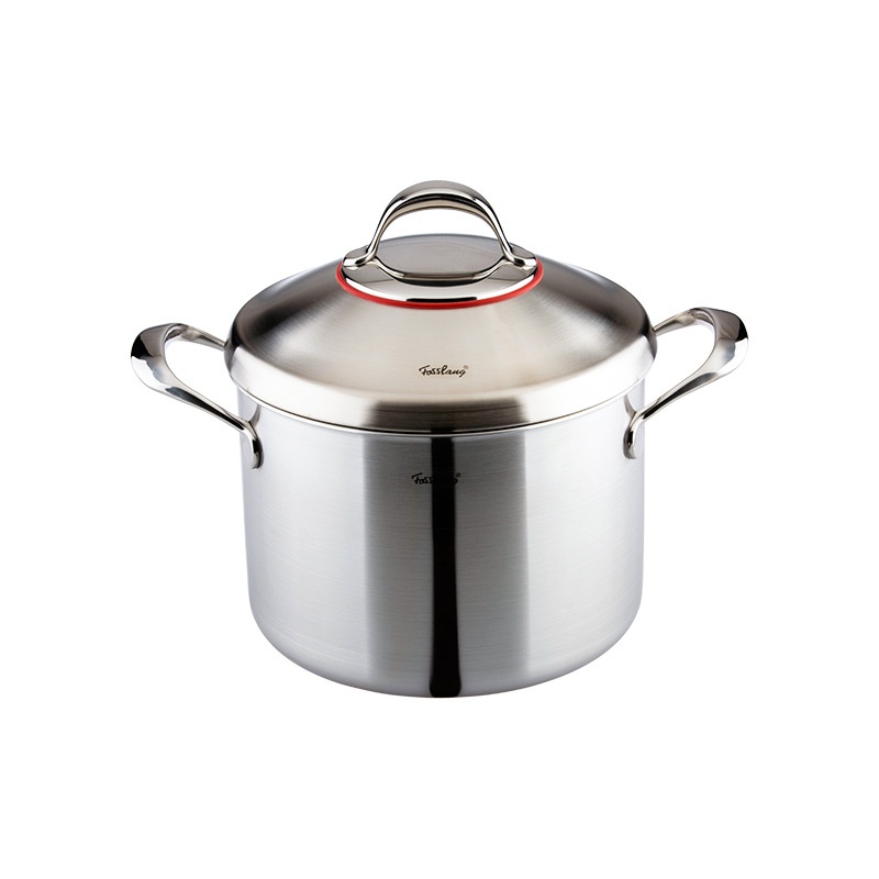 菲仕朗欧洲系列24CM三层钢涨型不锈钢盖汤锅