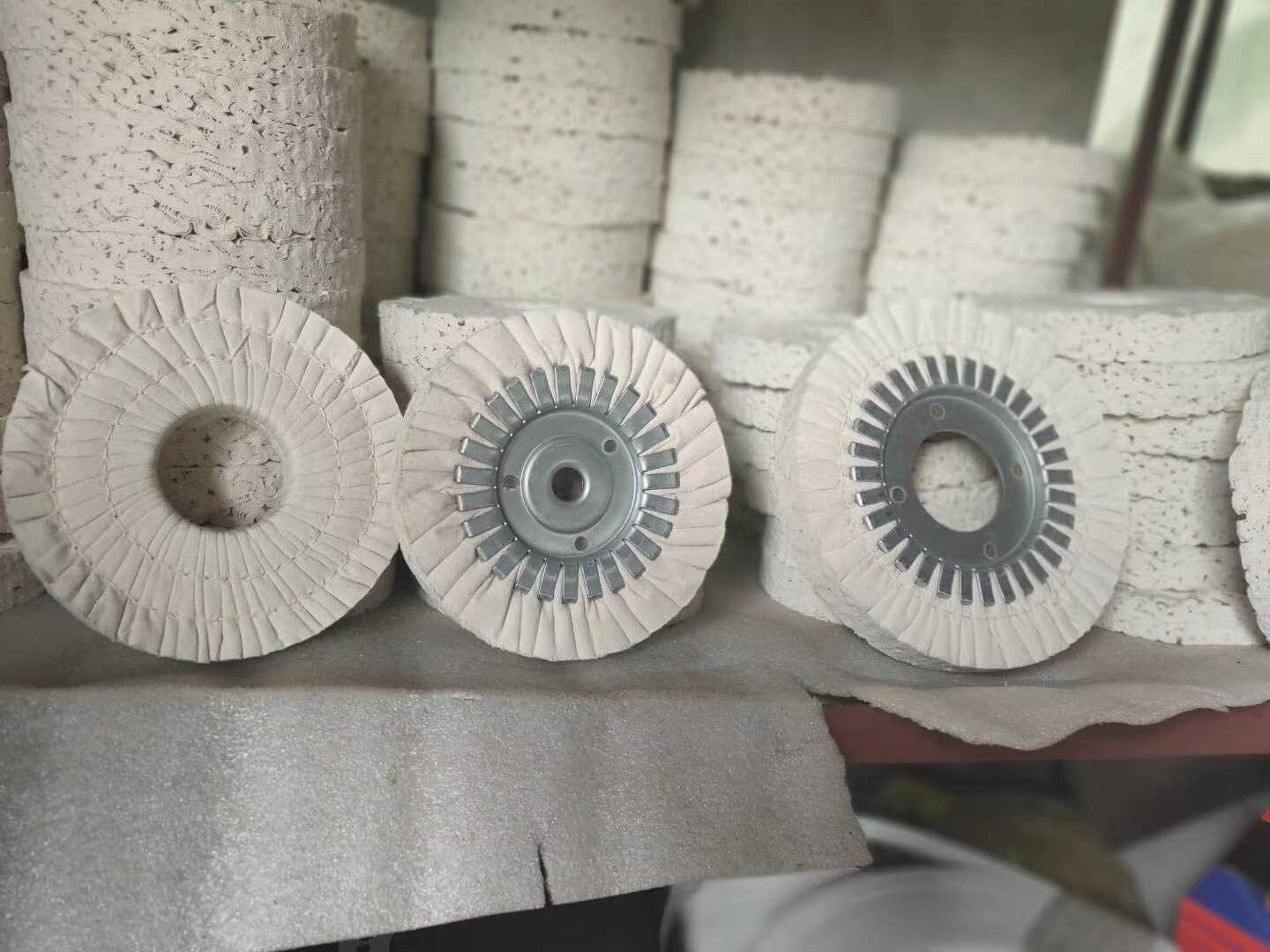 优质抛光轮棉布轮南兴华丽木工封边机配件铁芯轮