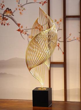 风生水起摆件轻奢创意酒柜高档客厅玄关电视机柜家居饰品简约装饰