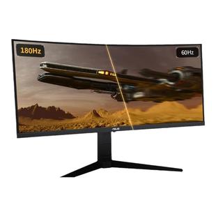 华硕VG34WQML5A战影带鱼屏34英寸曲面2K180Hz高刷台式电脑显示器