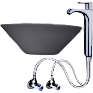 九牧全铜角阀冷热水燃气热水器马桶厨房专用大流量三角阀软管套装