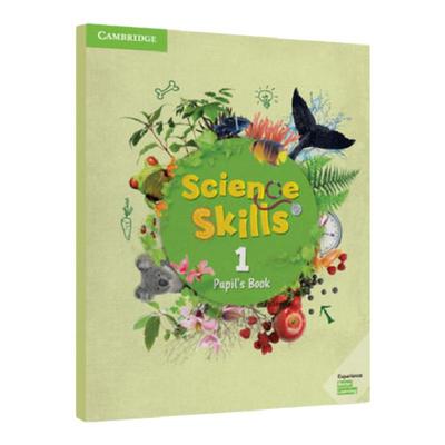 现货进口原版剑桥英语教材 Cambridge Science Skills 1级别学生书+练习册 科学技巧 英语入门启蒙早教课外英语学习书