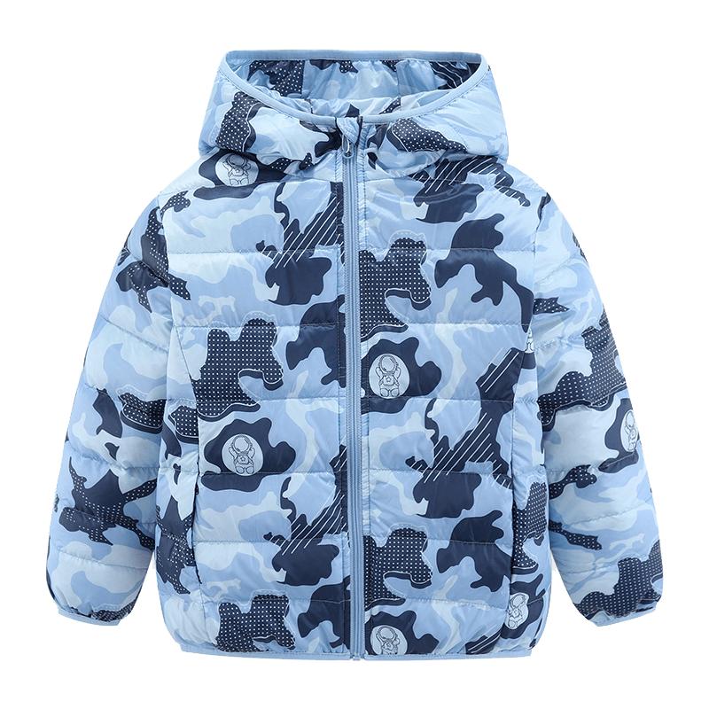 雪中飛kids童裝兒童羽絨服秋冬季新款男童女童中大童輕薄羽絨外套