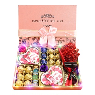 情人节元旦新年礼物送老婆女生女友闺蜜情侣创意浪漫生日礼品高档