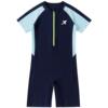 特步儿童泳衣新款竞速连体游泳衣