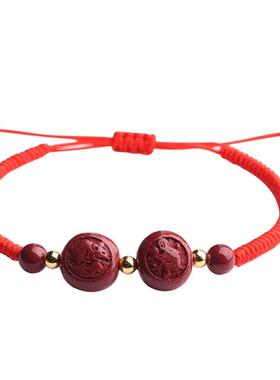 2026朱砂太岁手链马鼠牛兔鸡