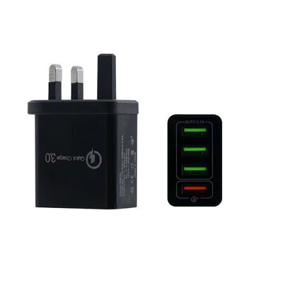 港版英规充电头器qc3.0快充手机