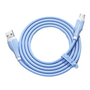 能适安卓数据线适用vivo华为荣耀note红米oppo小米快充手机usb硅胶充电线器车载加长2米usb通用老款micro插头