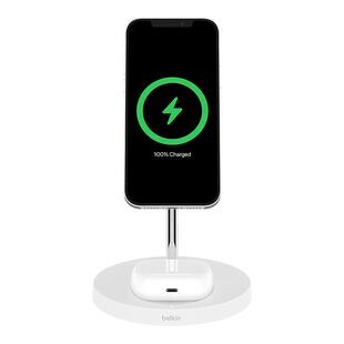 belkin贝尔金无线充电器适用于苹果iphone17promax/iphone16/15/14magsafe二合一无线充电器(苹果在售同款)