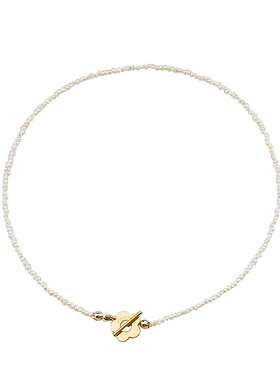 ntw定制高闪天然珍珠项链金吊坠