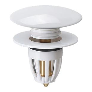 陶瓷洗脸盆漏水塞洗手盆按压式弹跳塞通用下水器配件洗脸池地漏塞