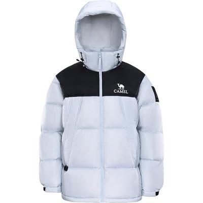 骆驼户外羽绒服冬季新款女款男款抗静电防风防水加厚保暖面包服