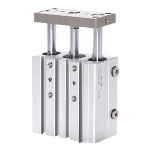 亚德客三轴三杆气缸TCM25/32/40/50X20X25X30X40X50X60X70X80X90S