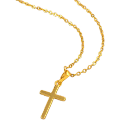 十字架迷你小吊坠送链子