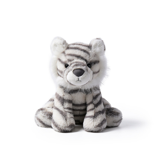 McHugs月光白泰格虎玩偶抱枕毛绒玩具白虎公仔安抚娃娃生日礼物