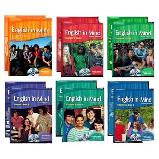 【进口直营】原版进口 原版剑桥中小学英语教材 English In Mind 123456级剑桥KET/PET考试A2入门级外国语学校精选教材 英版第二版