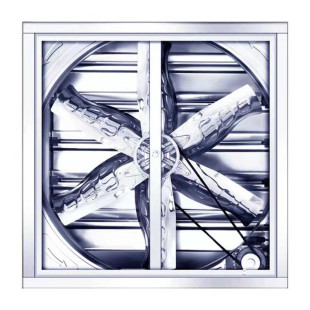 大功率养殖商用正方形负压工业排风扇抽烟110cm大型猪圈大棚重锤