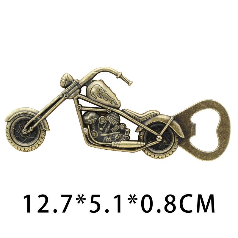 厂家直供创意怀旧摩托车开瓶器罐灵魂跨境开战车款开热盖