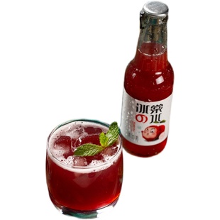 冰棠海红果气泡水 福/财/运汽 230ml*6瓶  包邮