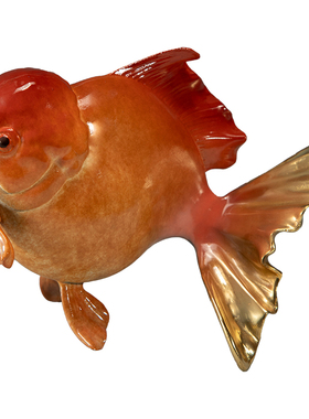 新铜时代《鸿运当头》全铜鱼摆件