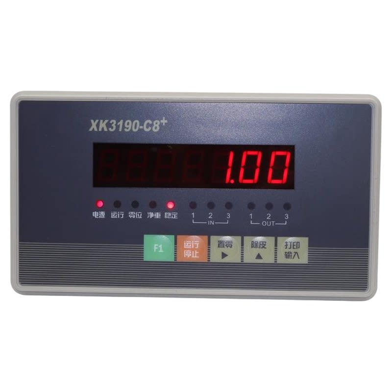 上海耀华XK3190-C8称重显示控制器电子定量包装秤工业配料仪表罐