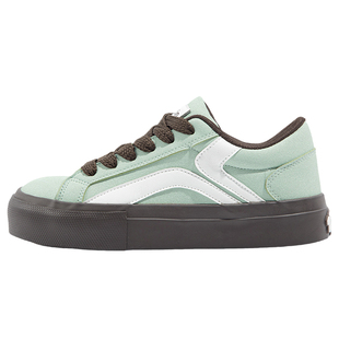 鮀品厚底板鞋女2026春季新款薄荷生巧运动鞋子百搭美式高街面包鞋