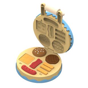 蛋糕橡皮泥无毒彩泥儿童超轻粘土模具工具套装黏土食品级女孩玩具