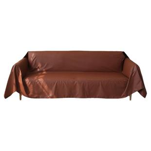 防猫抓防水隔尿沙发巾盖布仿软牛皮轻奢沙发巾不沾毛沙发套罩全包