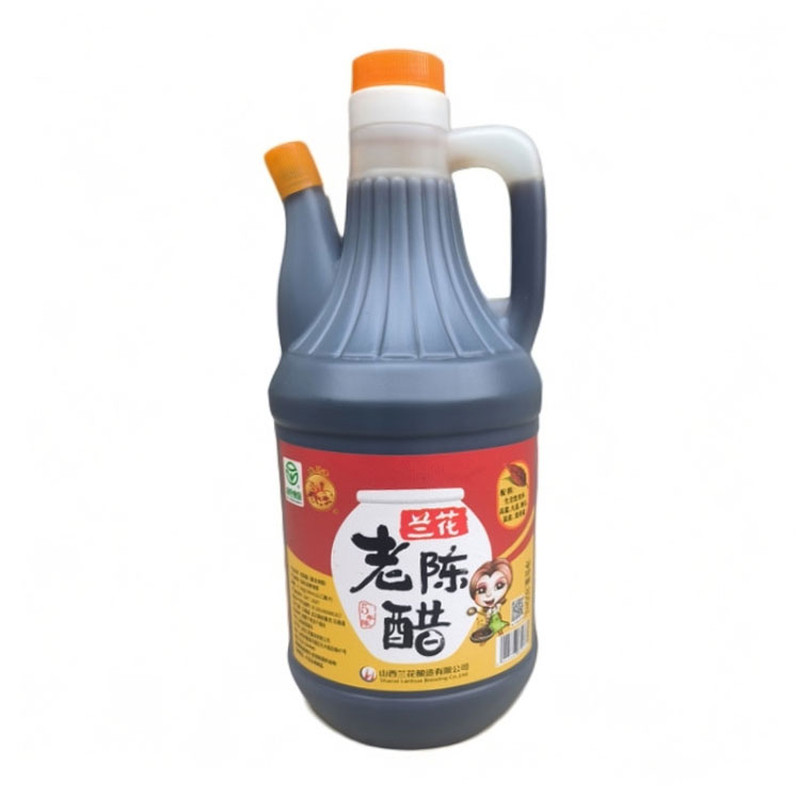山西特产晋城兰花5年陈老陈醋800mL*2桶食醋凉拌饺子家用食醋