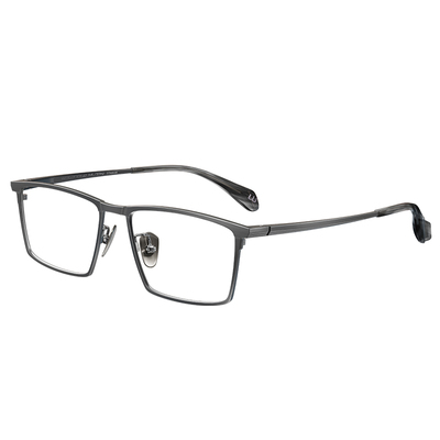 普莱斯眼镜男全框纯钛