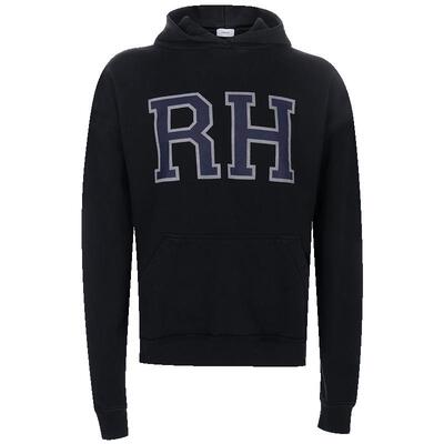 rhude休闲男士字母印花全棉连帽