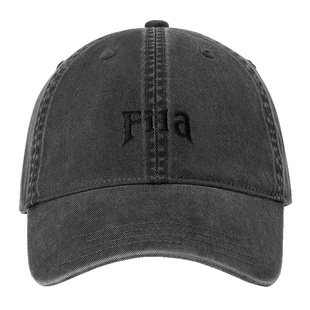 FILA FUSION斐乐官方帽子情侣棒球帽牛仔男女同款运动帽子鸭舌帽