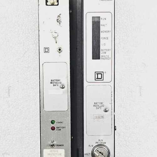 SQUARE D COMPANY SY/MAX SCP 423 PROCESSOR PS25 POWER SUPPLY