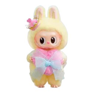 POPMART泡泡玛特LABUBU象棋大冒险情人节国王皇后搪胶毛绒公仔