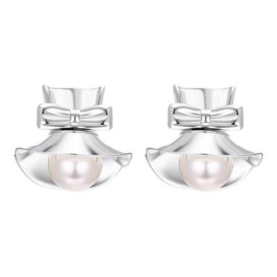 TOGGLER迷你旋转连衣裙珍珠耳钉