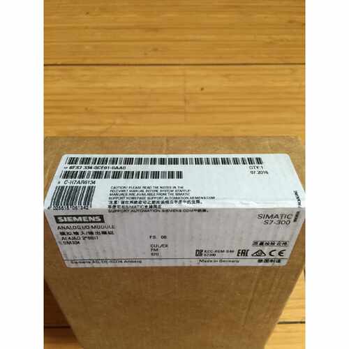议价6ES7334-0CE01-0AA0西门子S7-300模拟量输出输入6ES73340CE01