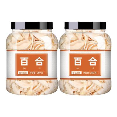 龙牙白合百合干500g泡茶