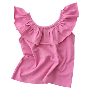 6Z Little现货日本pippi lotta SS25儿童百搭吊带背心短裤牛仔裤