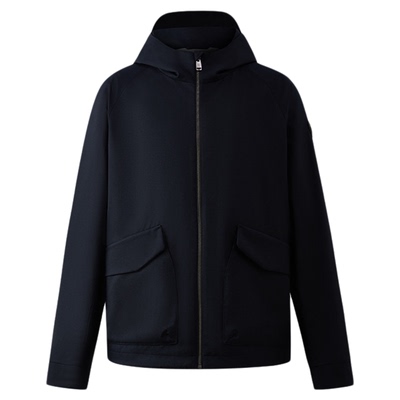 男装商务休闲百搭连帽夹克外套