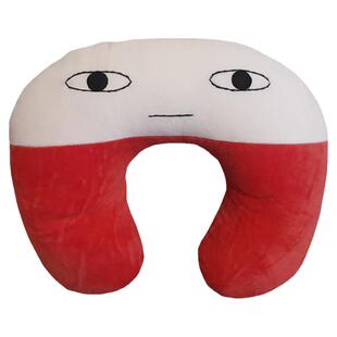 【银魂周边】动漫纯手工JUST WE/justaway毛绒抱枕玩偶U型枕