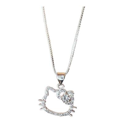 生日礼物Kitty项链女甜美可爱