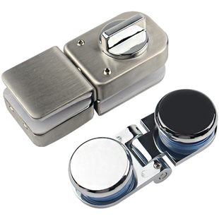 无框玻璃门180度合页餐饮卤菜熟食店小窗口铰链展示柜门圆珠合页