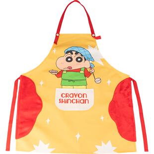【摩登主妇&蜡笔小新】围裙厨房家用2026新款年轻款做饭防水防油
