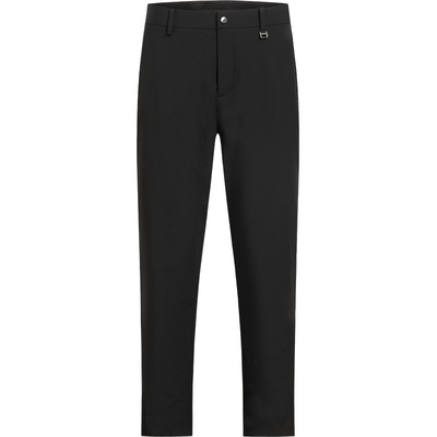 暇步士拼接镂空透气修身休闲裤