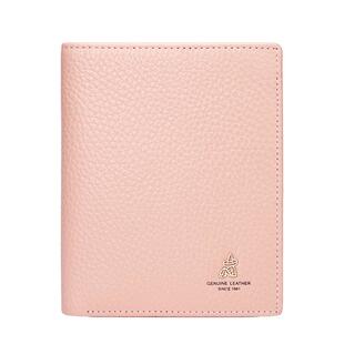 稻草人钱包女真皮简约皮夹小巧简单高级感零钱包小众牛皮女士钱夹