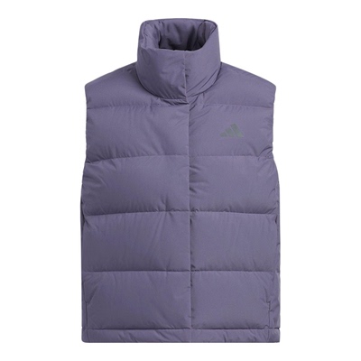 Adidas/阿迪达斯正品2025女士休闲户外宽松保暖羽绒马甲KQ5534