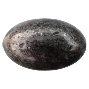 古典锌合金单孔古镍色深灰色小椭圆形衣柜门拉手抽屉明装五金把手