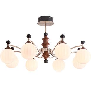 欧普/咖啡豆/中古风吊灯复古2025新款宋代美学灯饰全光谱客餐厅DD